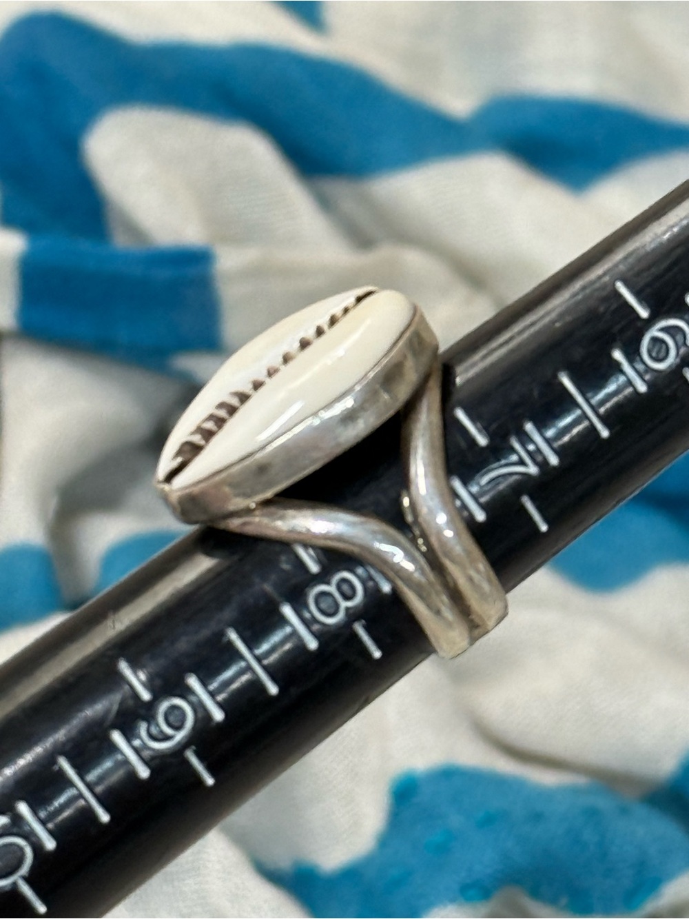 Cowrie Shell Statement Ring - Picture 6 of 6